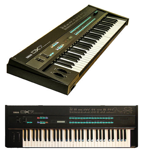 Yamaha_DX7_synthesizer_-_combined_image_with_diagonal_and_top_views