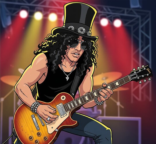 slash with gibson